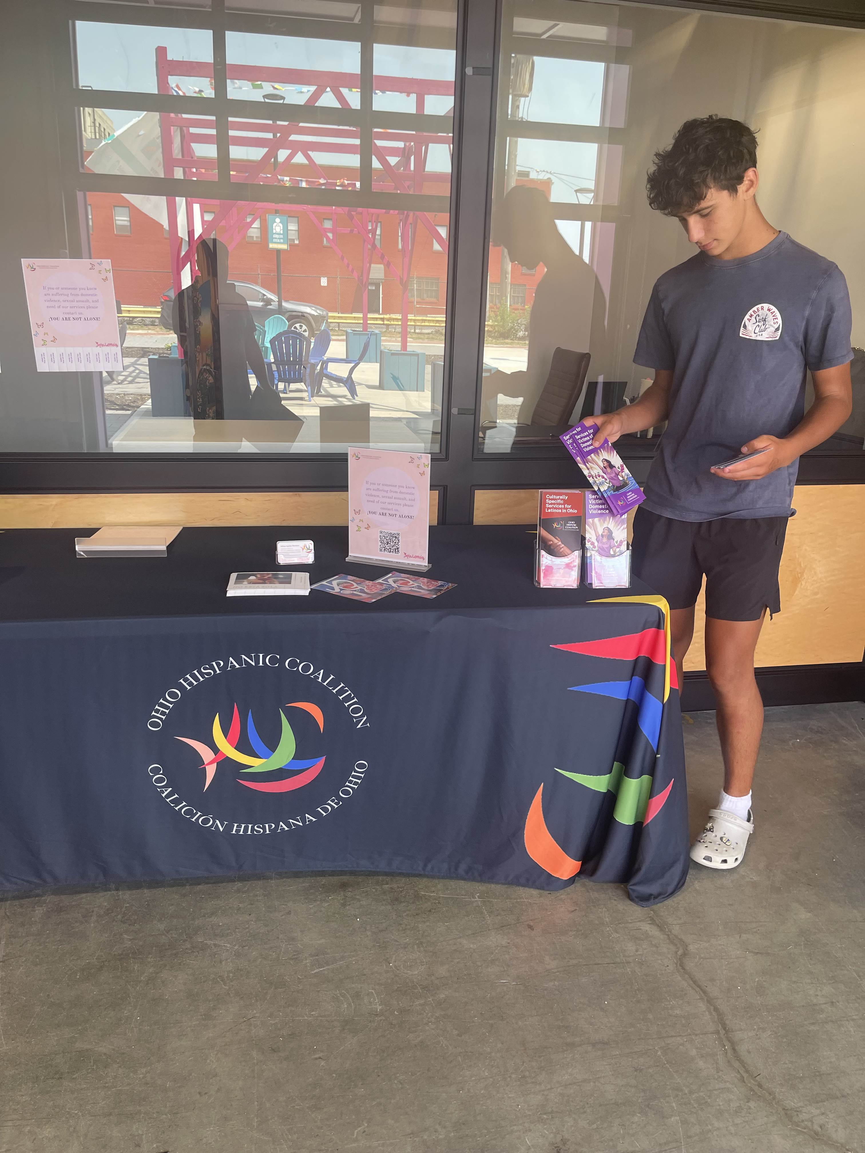 Community activity at CentroVilla25 in Cleveland